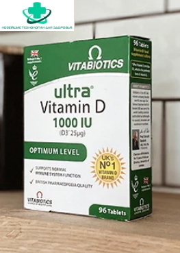 Ultra Vitamin D 1000 МЕ (D3 25 мкг)